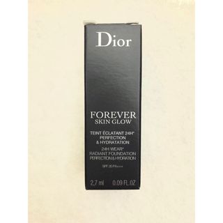 ディオール(Dior)のDior ディオールスキン フォーエバーフルイドグロウ サンプル(ファンデーション)