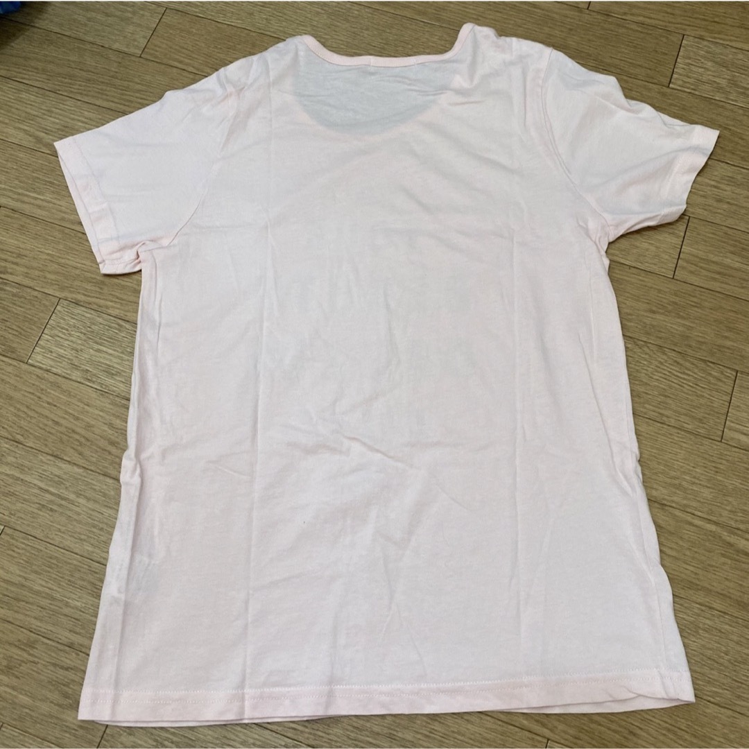 レディースTシャツ 半袖Tシャツ 英字ロゴTシャツ サーフ系 ピンク かわいい レディースのトップス(Tシャツ(半袖/袖なし))の商品写真
