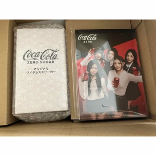 コカ・コーラ - 【訳あり】コカコーラ ゼロ ワイヤレススピーカー NewJeans メモ帳