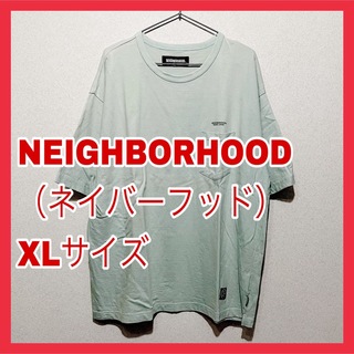 NEIGHBORHOOD - 【70％OFF♪美品】ネイバーフッド　半袖Tシャツ　ライトブルー　XLサイズ