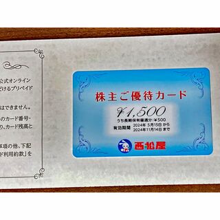 西松屋 株主優待カード