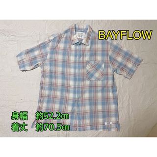 BAYFLOW SH チェックシャツ