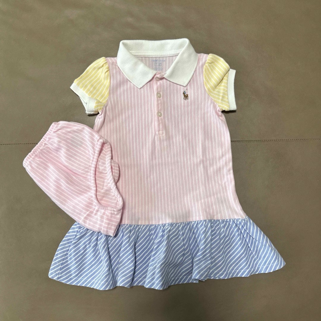 Ralph Lauren(ラルフローレン)のラルフローレン80ワンピース キッズ/ベビー/マタニティのベビー服(~85cm)(ワンピース)の商品写真