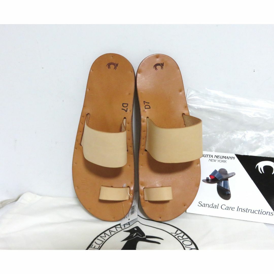 Jutta Neumann - JUTTA NEUMANN HERMES 7 ナチュラル レザー Jutta Neumann - JUTTA NEUMANN HERMES 7 ナチュラル レザー