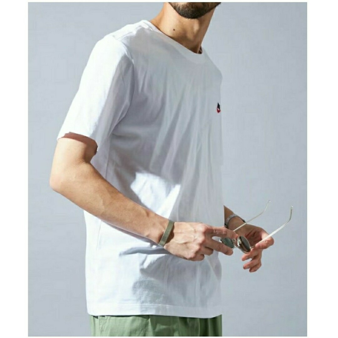 NIKE(ナイキ)のNIKE ナイキ XL  白‪✕‬赤  NSW S/S 半袖Tシャツ トップス メンズのトップス(Tシャツ/カットソー(半袖/袖なし))の商品写真