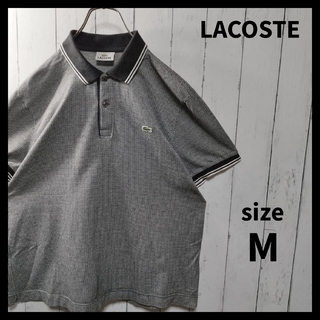 LACOSTE - 【LACOSTE】Houndstooth Polo Shirt　D1074