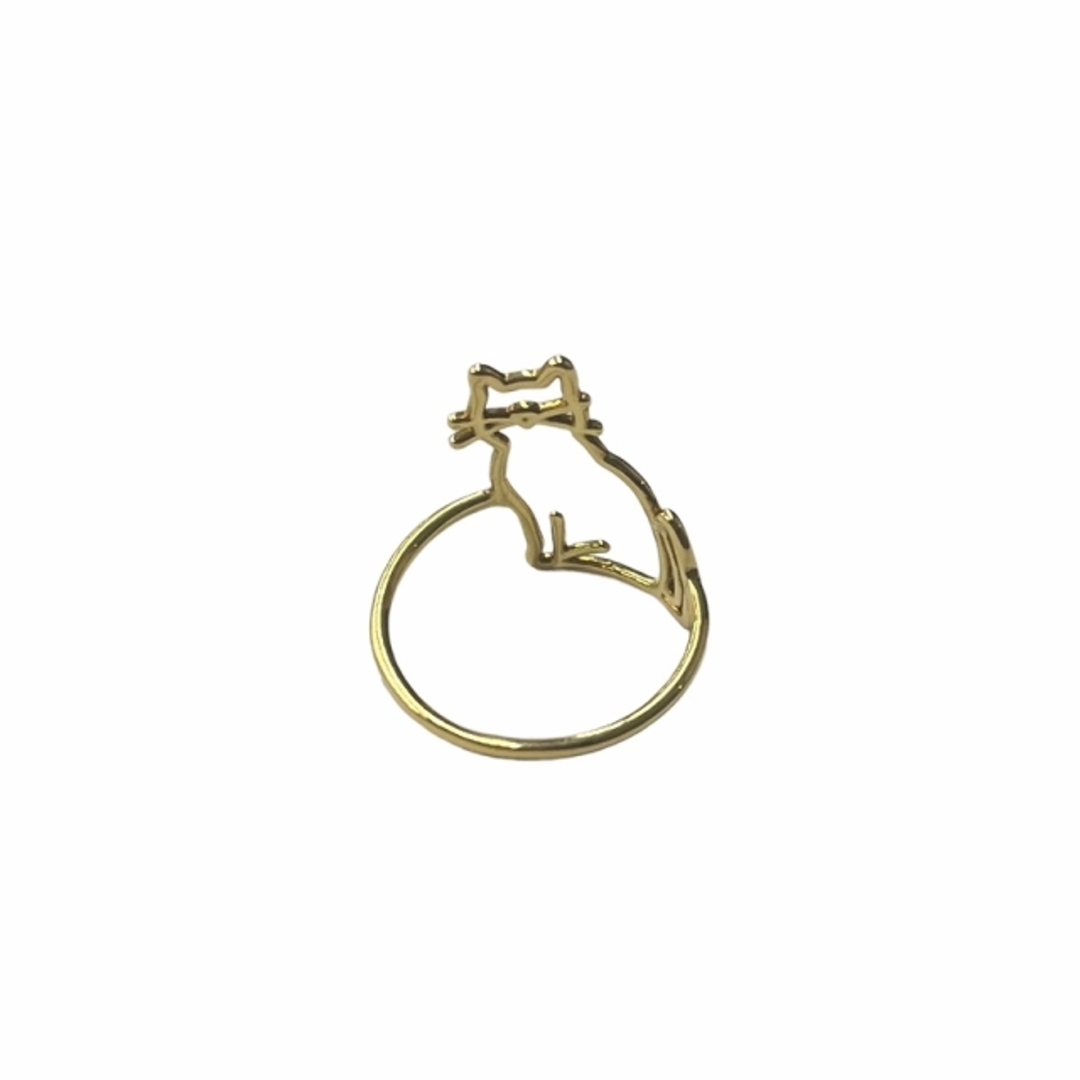 other(アザー)のアリータ ALIITA 9KYG MIAU リング 指輪 猫モチーフ 12号 レディースのアクセサリー(リング(指輪))の商品写真