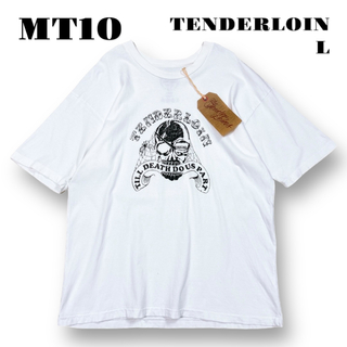 テンダーロイン(TENDERLOIN)の希少品！ TENDERLOIN TEE 半袖 Tシャツ スカル ホワイト 白 L(Tシャツ/カットソー(半袖/袖なし))