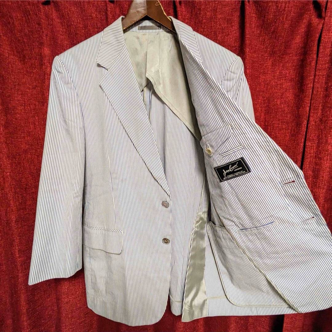 VINTAGE(ヴィンテージ)のヴィンテージ ジョンクーパー セットアップ スーツ シングル ストライプ 春夏 メンズのスーツ(セットアップ)の商品写真