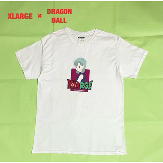 【希少】XLARGE×DRAGON BALL　コラボTシャツ　ブルマ　ビッグロゴ