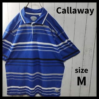 キャロウェイ(Callaway)の【Callaway】Striped Polo Shirt(ウエア)