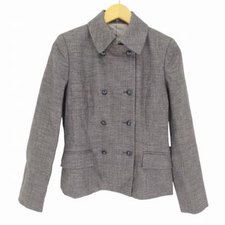 ダックス(DAKS)のDAKS(ダックス) ダブル ショートコート ジャケット レディース アウター(その他)