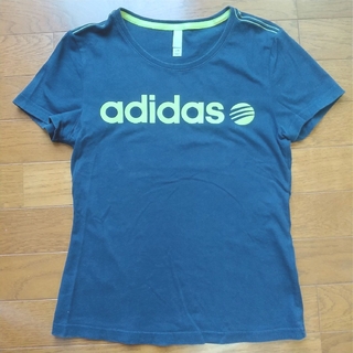 アディダス(adidas)のアディダス ネイビー Tシャツ Mサイズ(Tシャツ(半袖/袖なし))