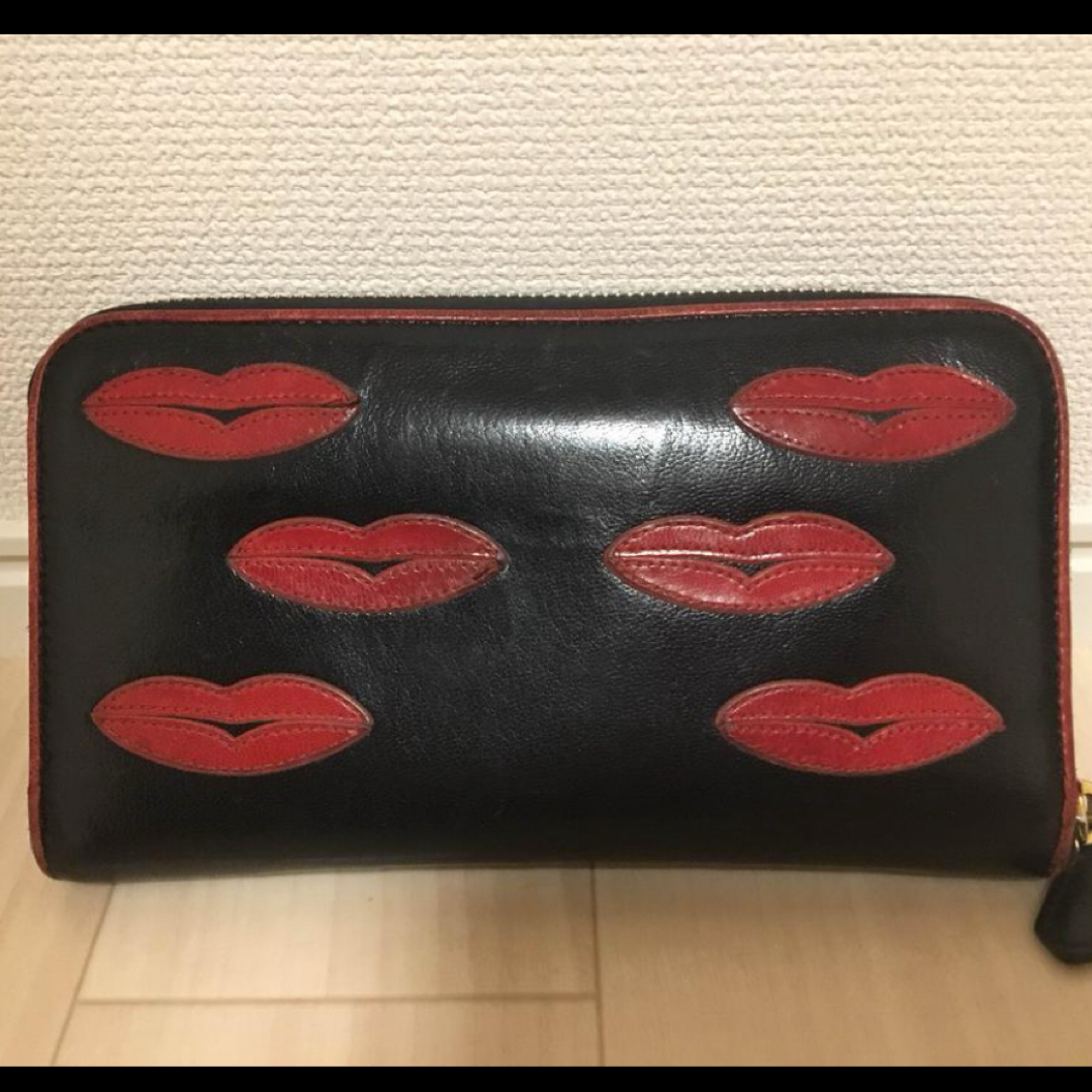 PRADA(プラダ)のプラダ　リップ柄長財布 レディースのファッション小物(財布)の商品写真