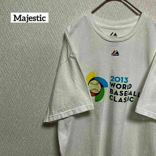 Majestic - Majestic マジェスティック Tシャツ 半袖 野球 WBC M
