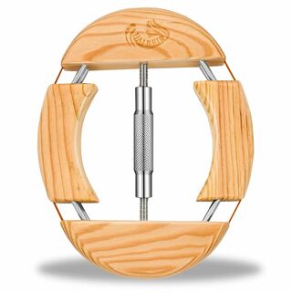 [HAIBEIR] 4ウェイ木製ハットストレッチャー 調整可能なターンバックル帽(その他)
