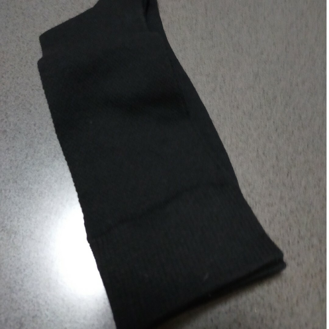 靴下　ブラック メンズのレッグウェア(ソックス)の商品写真