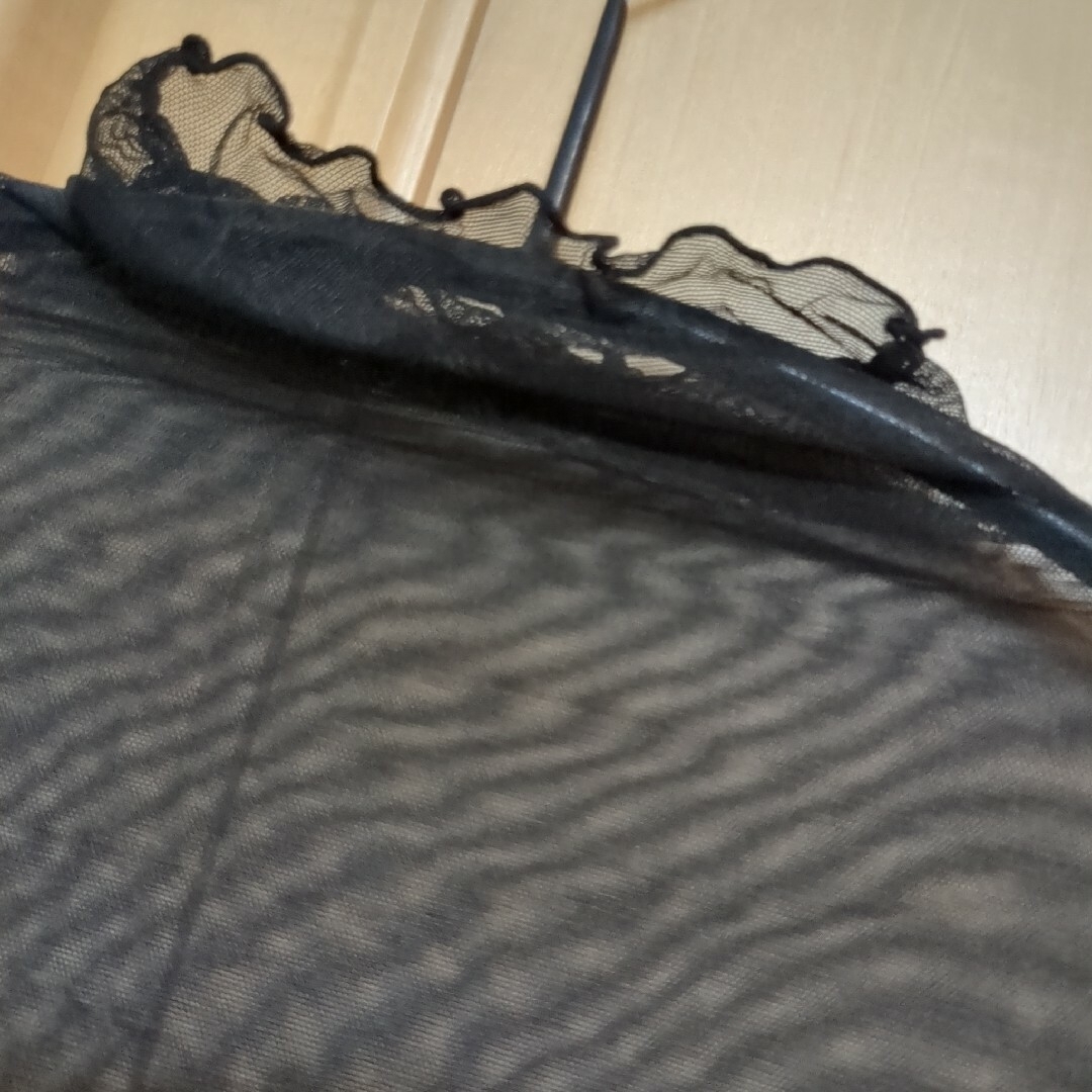 新品タグ付き　シズカコムロ　洋服屋4298　トップス パワーネット　ハイネック レディースのトップス(カットソー(半袖/袖なし))の商品写真