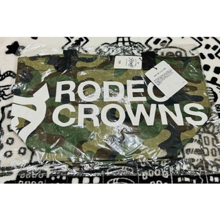 ロデオクラウンズ(RODEO CROWNS)のRODEOCROWNS トートバッグ♡♡♡カモフラ【新品 未使用】(トートバッグ)