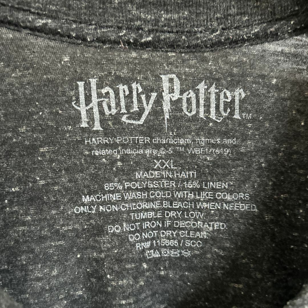 TV&MOVIE(ティービーアンドムービー)のHarry Potter ハリーポッター ホグワーツ ロゴTシャツ 半袖 輸入品 メンズのトップス(Tシャツ/カットソー(半袖/袖なし))の商品写真