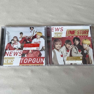 NEWS トップガン Love Story CD 初回盤 セット(ポップス/ロック(邦楽))