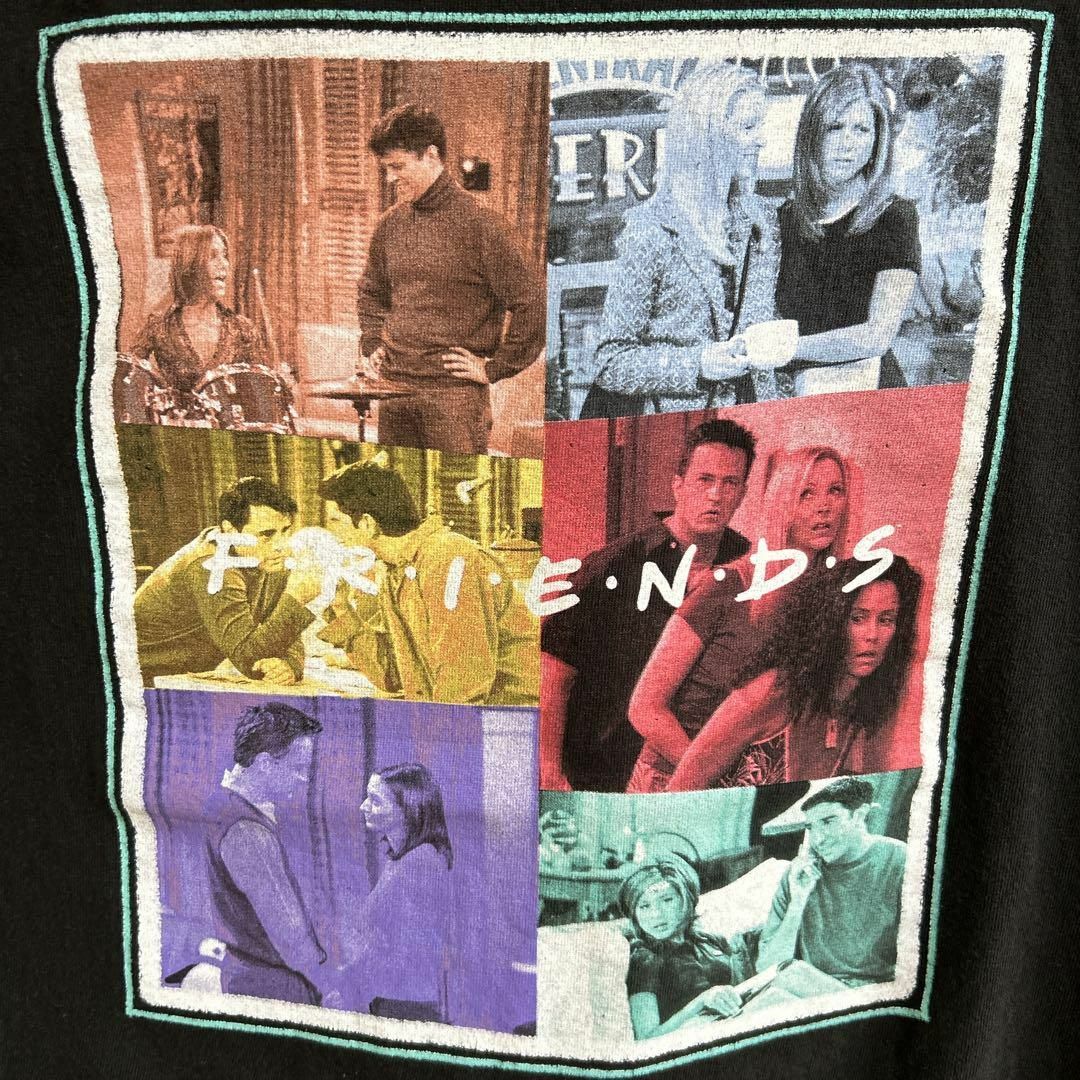 TV&MOVIE(ティービーアンドムービー)のFRIENDS フレンズ フォトプリント ロゴ ドラマ Tシャツ 半袖 輸入品 メンズのトップス(Tシャツ/カットソー(半袖/袖なし))の商品写真