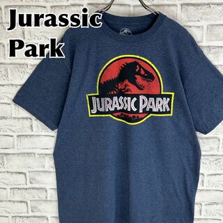 Jurassic Park ジュラシックパーク ロゴ恐竜 Tシャツ 半袖 輸入品