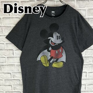 Disney ディズニー ヴァンパイアミッキー オールドネイビー Tシャツ 半袖