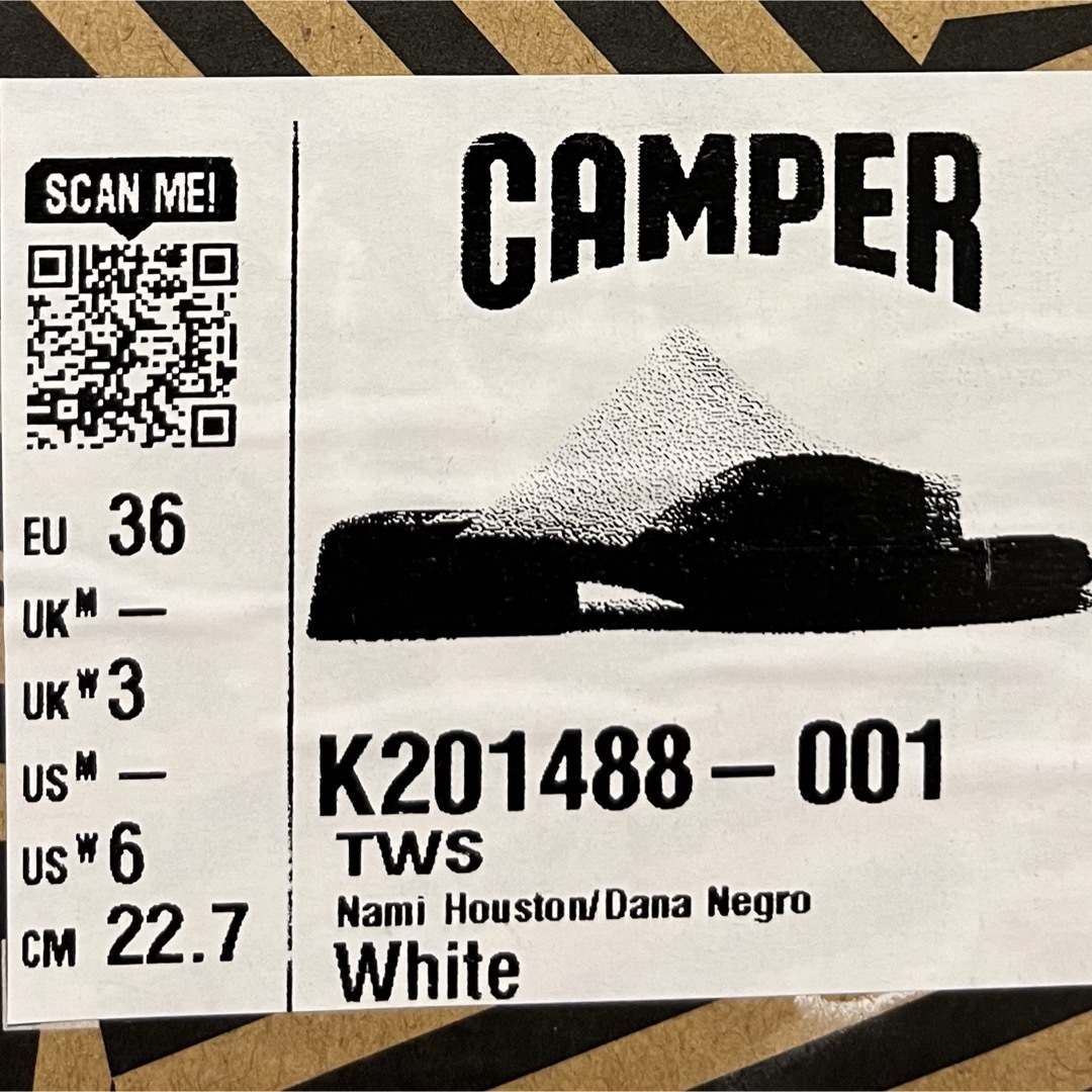 CAMPER(カンペール)の新品 Camper Dana カンペール レザーサンダル ダナ ツインズ レディースの靴/シューズ(サンダル)の商品写真