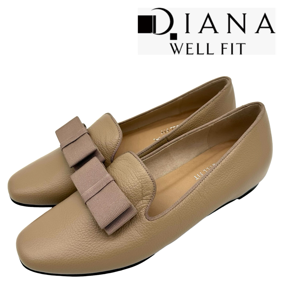 DIANA(ダイアナ)の〈極美品〉DIANA WELL FIT ダイアナ【24EE】 オペラシューズ レディースの靴/シューズ(バレエシューズ)の商品写真