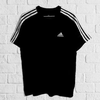 アディダス(adidas)のadidas 半袖 ジャージ 3ストライプ Tシャツ スポーツウェア メンズ(Tシャツ/カットソー(半袖/袖なし))