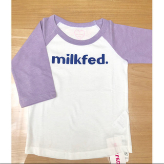 MILKFED. - milkfed ミルクフェド ラグランT カットソー ロンT ロゴT 七分袖