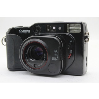 【返品保証】 キャノン Canon Autoboy TELE Quartz Date 40/70mm F2.8/4.9 コンパクトカメラ  s9985(フィルムカメラ)
