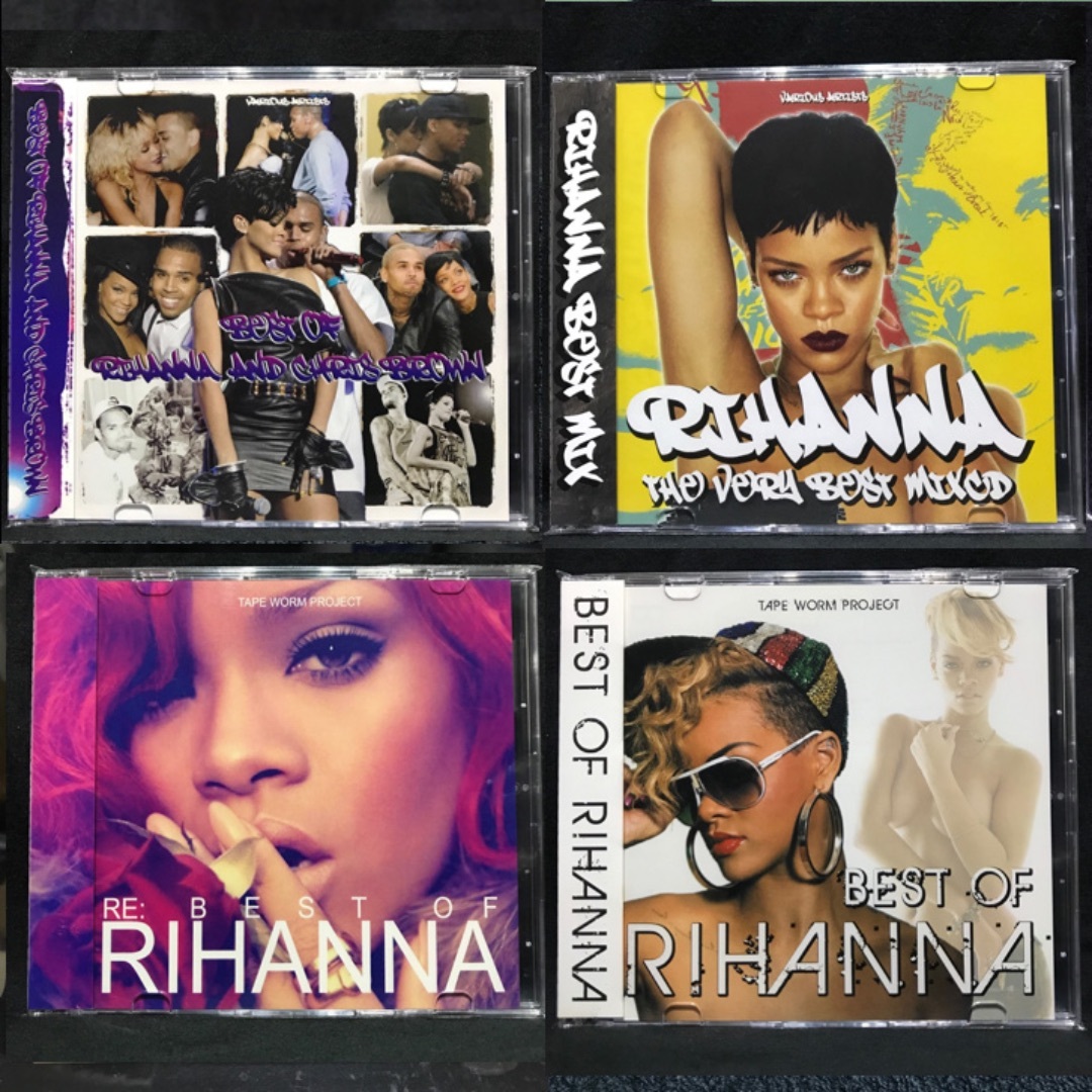 限定1SET Rihanna リアーナ Best MixCD 4個 エンタメ/ホビーのCD(R&B/ソウル)の商品写真