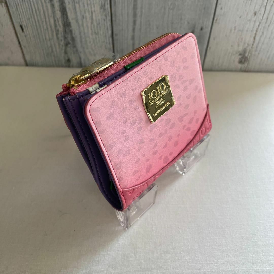 【新品】サマンサベガ　ジョジョコラボ　折財布　ピンク　ディアボロ レディースのファッション小物(財布)の商品写真