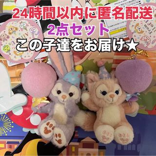 ディズニー(Disney)の【販売終了品】フロムオールオブアス 40周年♡ぬいぐるみチャーム♡2点セット(その他)