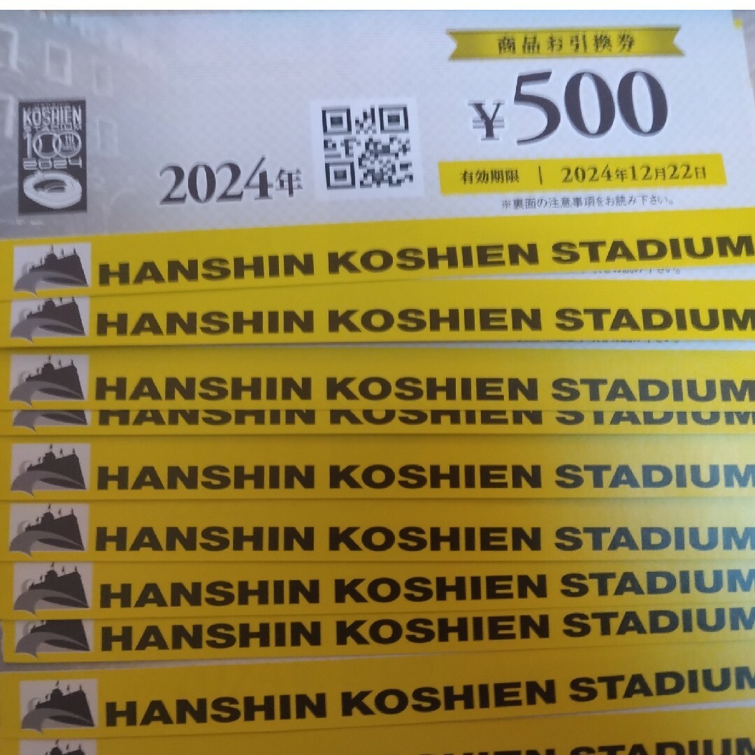 阪神タイガース(ハンシンタイガース)の6/7　阪神vs西武　ライト外野指定席ペアチケット（商品券5,000円分付き） チケットのスポーツ(野球)の商品写真