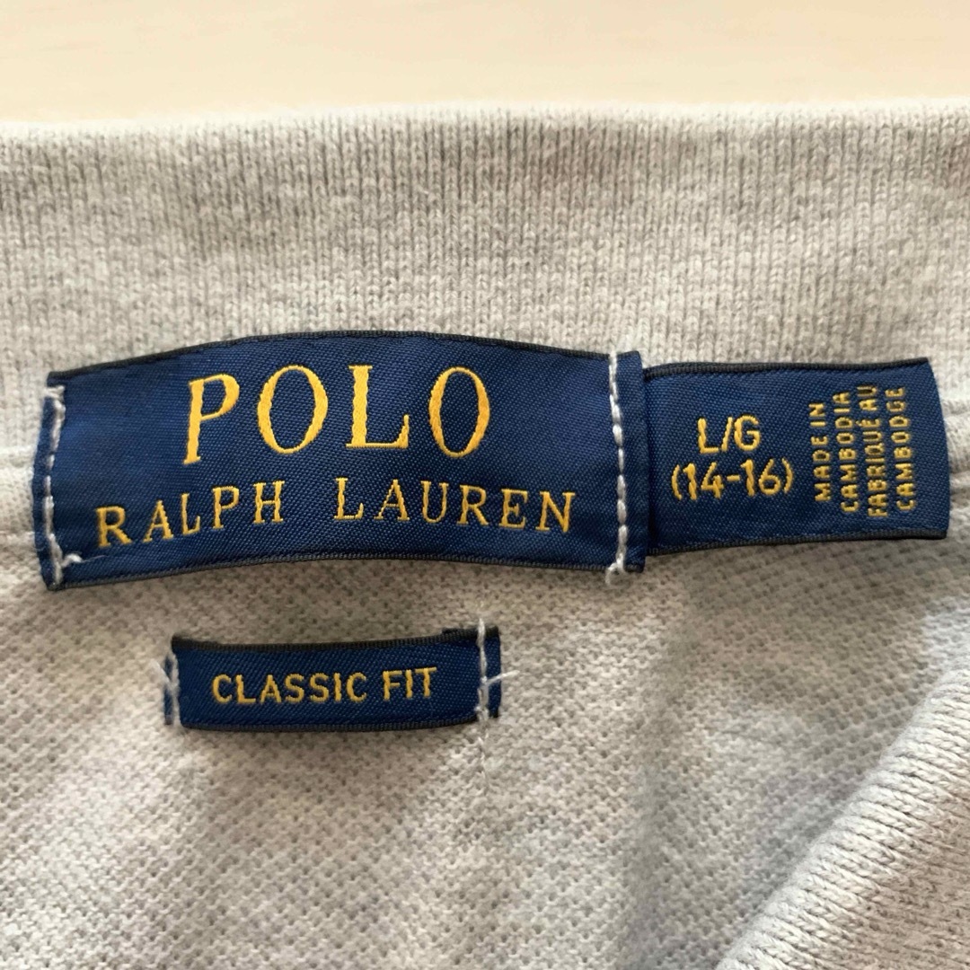 POLO RALPH LAUREN(ポロラルフローレン)のPOLO RALPH LAUREN ポロシャツ ビッグポニー Lサイズ メンズのトップス(ポロシャツ)の商品写真