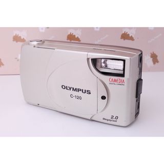 オリンパス(OLYMPUS)の昭和レトロ❤️OLYMPUS オリンパス CAMEDIA C-120❤️デジカメ(コンパクトデジタルカメラ)