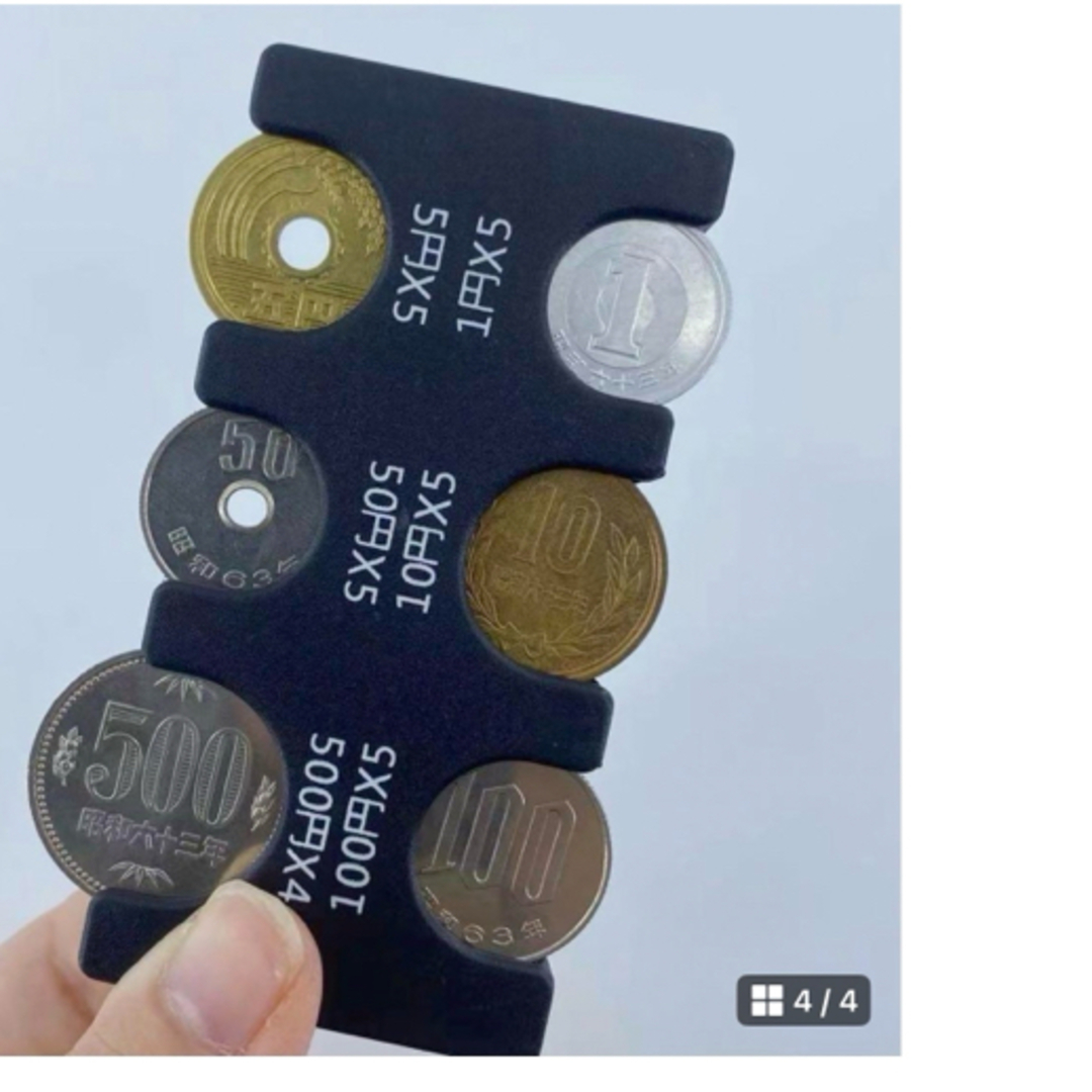 コインホルダー 携帯 コインケース コインキャッチャー 財布 硬貨 オれをじ メンズのファッション小物(コインケース/小銭入れ)の商品写真