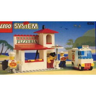 Lego - LEGO レゴ 6350／10036 Pizza to Go ピザハウス