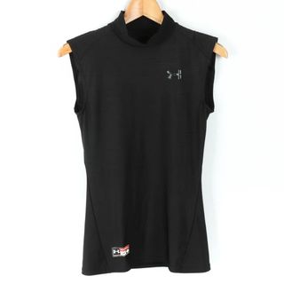 アンダーアーマー タンクトップ ノースリーブ シャツ トップス 野球 スポーツインナー メンズ LGサイズ ブラック UNDER ARMOUR(タンクトップ)