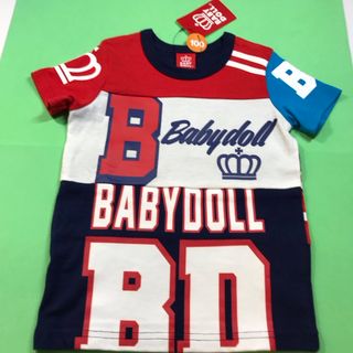 ベビードール(BABYDOLL)のベビードール…男の子半袖Tシャツ…(100センチ)…新品未使用(Tシャツ/カットソー)