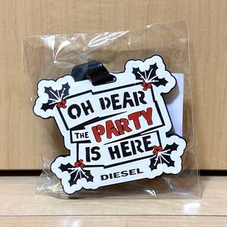 非売品 DIESEL ミラー付シリコンキーホルダー