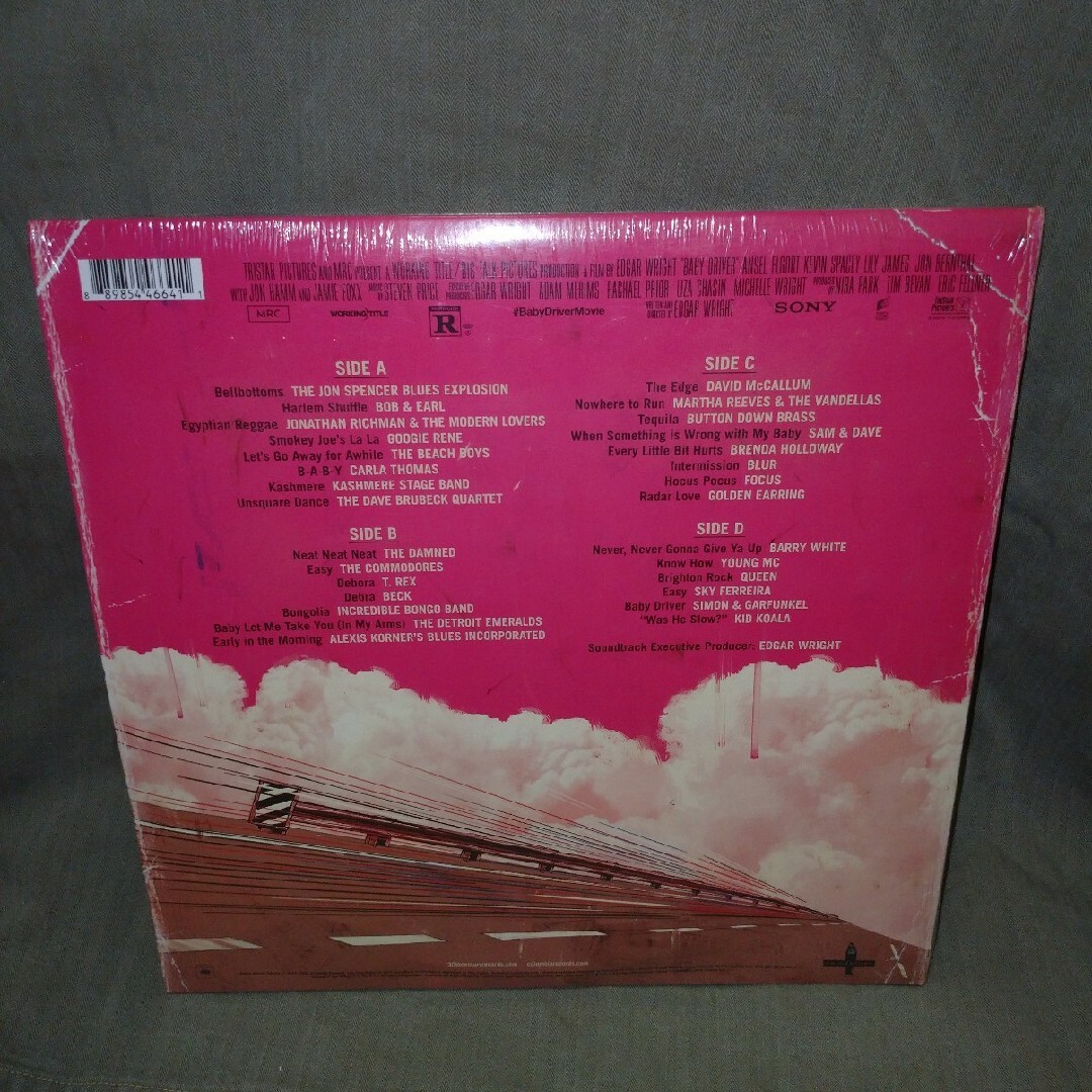 新品 BABY DRIVER アナログ レコード LP ベイビードライバーOST エンタメ/ホビーのCD(映画音楽)の商品写真