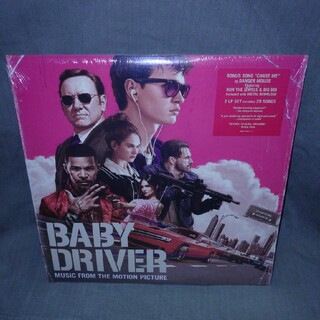 新品 BABY DRIVER アナログ レコード LP ベイビードライバーOST(映画音楽)