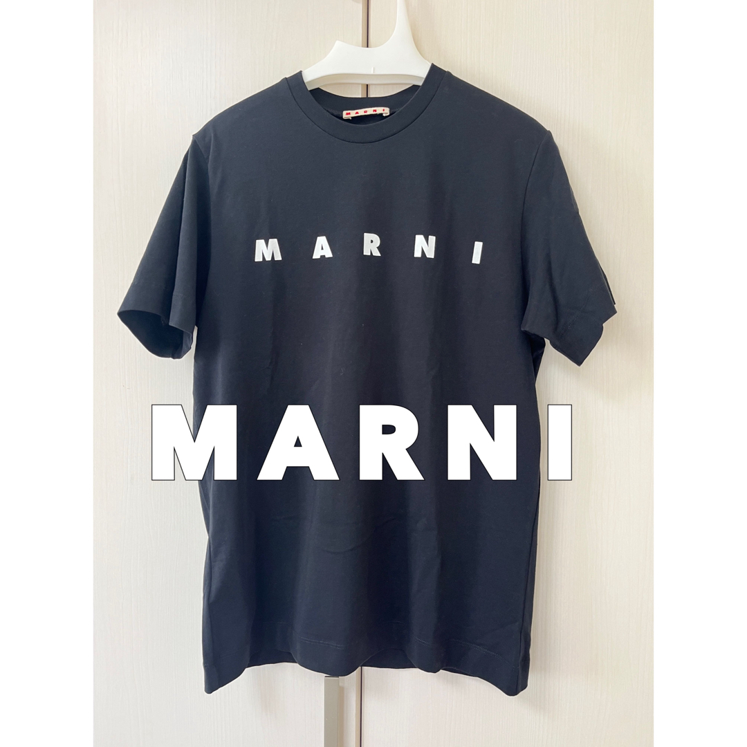 Marni(マルニ)の【新品同様】MARNI ロゴTシャツ　kids14 レディースのトップス(Tシャツ(半袖/袖なし))の商品写真