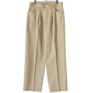 1LDK SELECT - farah two-tuck wide tapered pants 34