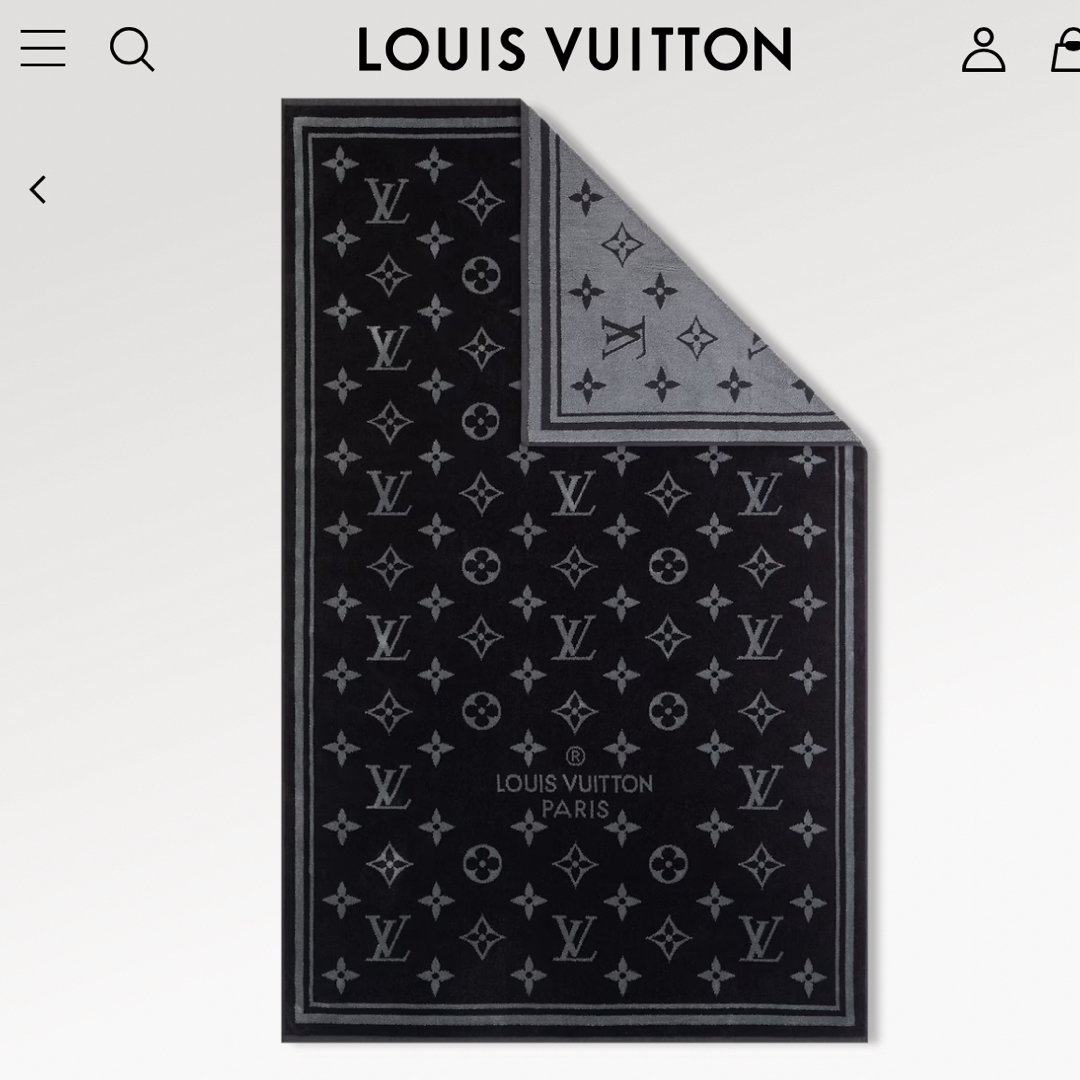 LOUIS VUITTON - LOUIS VUITTON ルイヴィトン ビーチタオル LOUIS VUITTON - LOUIS VUITTON ルイヴィトン ビーチタオル