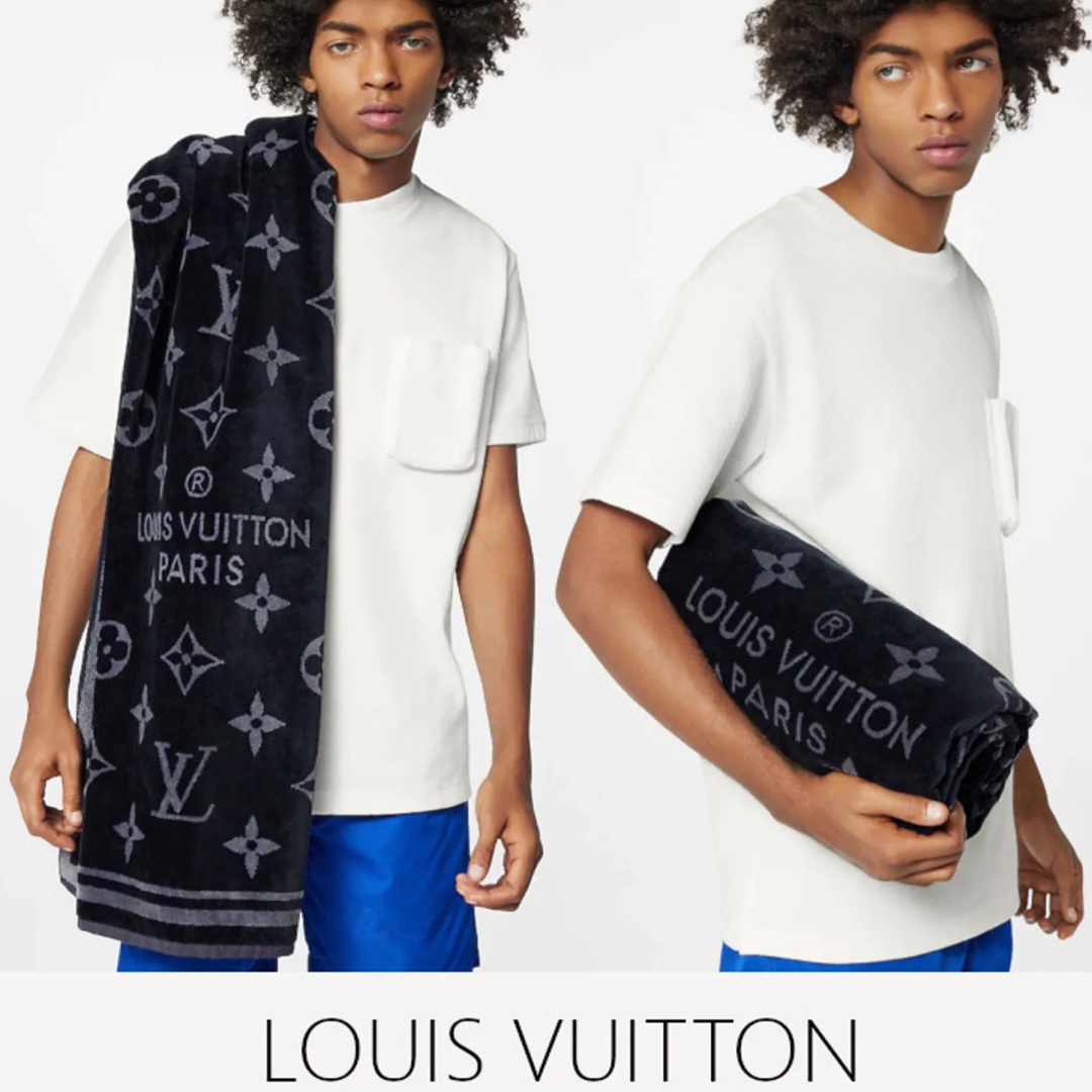 LOUIS VUITTON - LOUIS VUITTON ルイヴィトン ビーチタオル LOUIS VUITTON - LOUIS VUITTON ルイヴィトン ビーチタオル